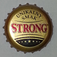 Unikalny smak strong (Warka, Browar, S.A.)