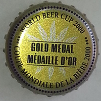 World Beer Cup 2000 - Gold Medal (Moosehead Breweries Ltd.)