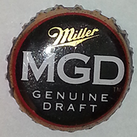 Miller MGD genuine draft (Miller brewing company)