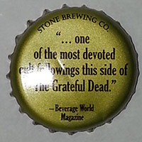 USA Stone Brewery 16th Anniversary 2012/16th Anniversary, ''. . . one of the most devoted cult followings this side of The Grateful Dead.'' Beverage World Magazine Stone Brewing Co.