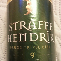 Straffe Hendrik Brugs Tripel Bier 9° by Brouwerij De Halve Maan