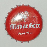 Пивная крышечка Makar beer от Makarska Pivovarnya. Украина.
