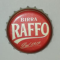 Пивная пробка Birra Raffo Dal 1919 из Италии