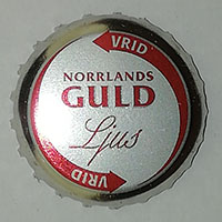 Пивная пробка Norrlands Guld Ljus из Швеции