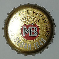 Пивная пробка MB Sedan 1848 Dricks Av Livsnjutare из Швеции