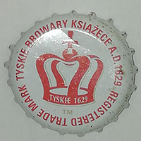 Пивная пробка Tyskie Browary из Польши
