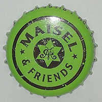 Пивная крышечка "Maisel & friends" от Brauerei Gebr. Maisel. Германия.