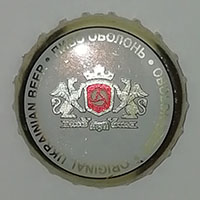 Пивная крышечка Оболонь из Украины от пивоварни Оболонь.