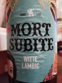 Witte Lambic Brouwerij Mort Subite