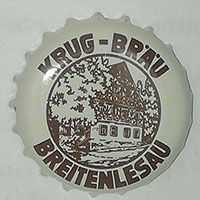 Пивная пробка Krug-Brau Breitenlesau из Германии