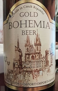 Gold Bohemia Beer