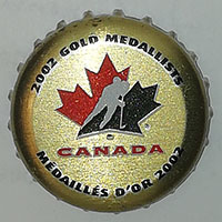Пивная пробка Canada Canada Games 2002/Canada 2002 Gold Medallists Medailles D'Or 2002 из Канады