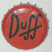 Пивная пробка Duff из Германии