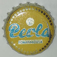 Perla Pomarancova beer caps