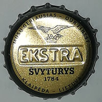 Пивная пробка Ekstra Svyturys 1784 Musu Geriausas - Our Finest Klaipeda - Lietuva из Литвы
