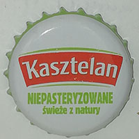 Пивная крышечка Kasztelan Niepasteryzowane Swieze Z Natury. Польша.