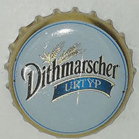 Пивная крышечка Dithmarscher Urtyp из Германии Dithmarscher Privatbrauerei