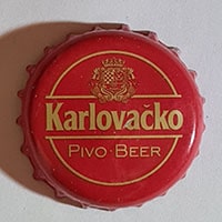 Пивная крышечка Karlovacko Pivo Beer из Хорватии от пивоварни Karlovaсka Pivovara