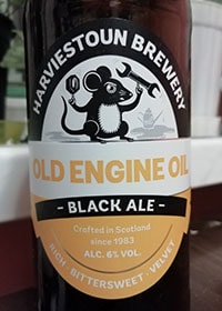 Old Engine Oil by Harviestoun Brewery