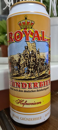 Royal Grunderbier Hefeweizen by Privatbrauerei Eibau