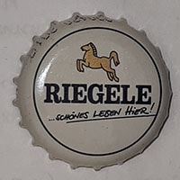 Пивная пробка Riegele Schones Leben Hier из Германии