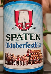 Spaten Oktoberfestbier by Spaten-Franziskaner-Lowenbrau-Gruppe
