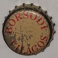 Пивная пробка Borsodi Vilagos из Венгрии