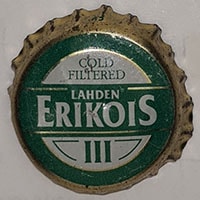 Пивная пробка Lahden Erikois из Финляндии