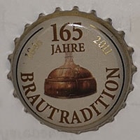 Пивная пробка Kulmbacher 165 Jahre Brautradition из Германии