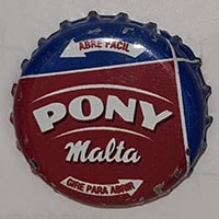 Пивная пробка Pony Malta Abbe Facil Gire Papa Abrir из Колумбии