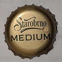Пивная пробка Starobrno Medium из Чехии