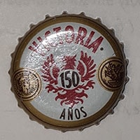 Пивная пробка Victoria 150 anos от Grupo Modelo из Мексики