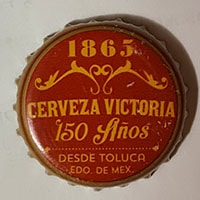 Пивная пробка 1865 Cerveza Victoria 150 из Мексики