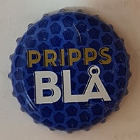 Пивная пробка Pripps Bla из Швеции