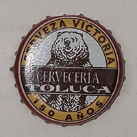 Пивная пробка Cerveza Victoria 150 Anos из Мексики