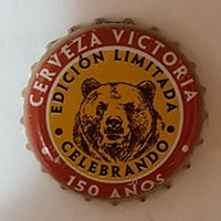 Пивная пробка Cerveza Victoria 150 Anos Edicion Limitada Celebrando из Мексики
