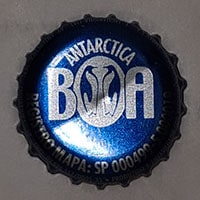 Пивная пробка Antarctica Boa Registro Mapa из Бразилии