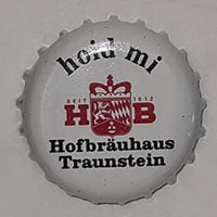 Пивная пробка HB Hofbrauhaus Traunstein Seit 1612 hoid mi из Германии