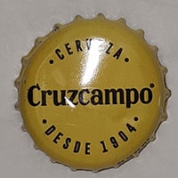 Пивная пробка Cruzcampo Cerveza Desde 1904 из Испании