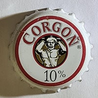 Пивная пробка Corgon 10% от Heineken Slovensko из Словакии