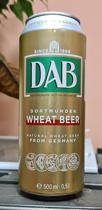 DAB Wheat Beer by Dortmunder Actien-Brauerei