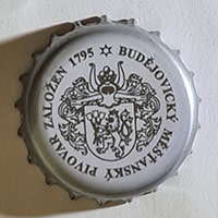 Пивная пробка Budejovicky Mestansky Pivovar Zalozen 1795 из Чехии