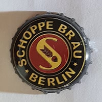 Пивная пробка Schoppe Brau Berlin из Германии