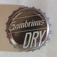Пивная пробка Gambrinus Dry от Plzensky Prazdroj из Литвы