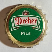 Пивная пробка Dreher Pils из Венгрии