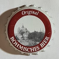 Пивная пробка Original Bohmisches Bier из Чехии