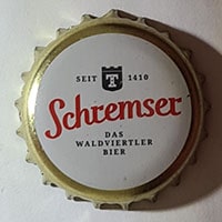 Пивная пробка Schremser seit 1410 из Австрии