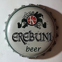 Пивная пробка Erebuni beer из Армении