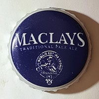 Пивная пробка Maclays из Канады