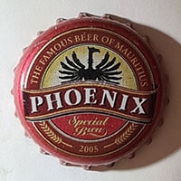 Пивная пробка Phoenix из Маврикии